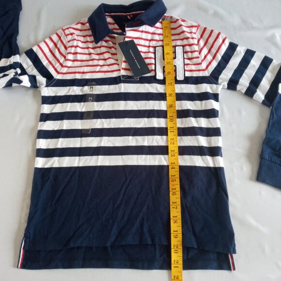 Tommy Hilfiger navy, red, white Polo  shirt, size M ( 8-10 years) N.W.T. - Picture 5 of 5